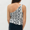 Eva Snakeprint Top