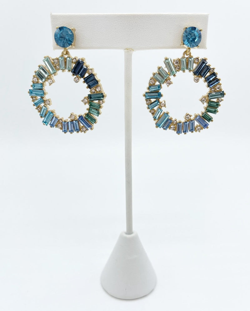 The Cindy Crystal Earrings