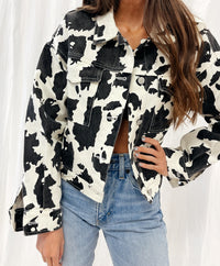 Cowprint Jacket