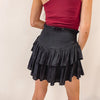 Smocked Skirt- Black