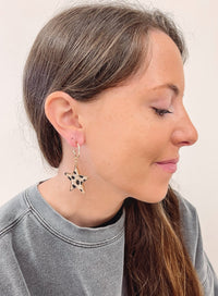 Cheetah Star Earring