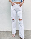 White Dad Jeans