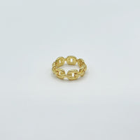 Linked Chain Ring