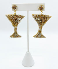 All That Glitters Drink Earrings