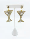 All That Glitters Drink Earrings