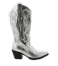 Danilo Boot- Silver Metallic