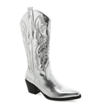 Danilo Boot- Silver Metallic