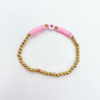 Beaded Heart Bracelet