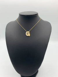 Crystal Initial Necklace