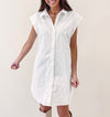 Sleeveless Button Up Dress