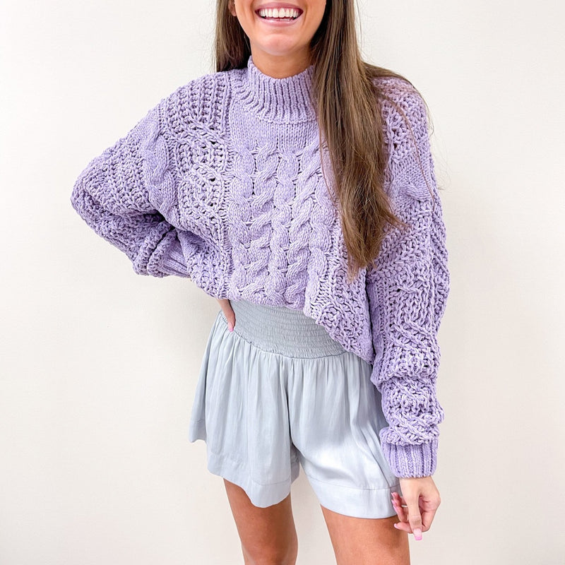 Corey Lavender Sweater