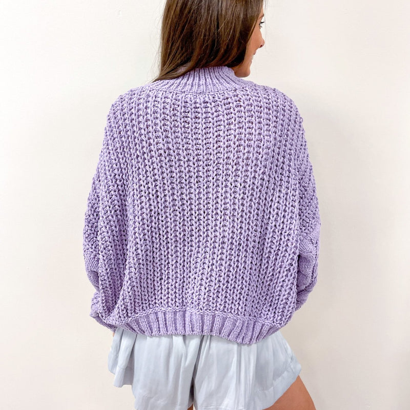 Corey Lavender Sweater