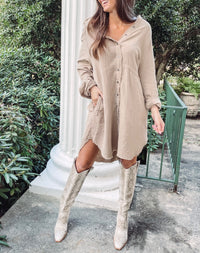 Kassidy Button Down Dress