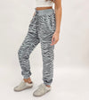 Grey Zebra Joggers