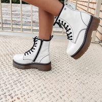 Blaze Platform Combat Boots