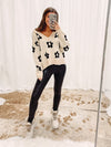 Multi Daisy Sweater