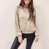 Lucy Leopard Pullover