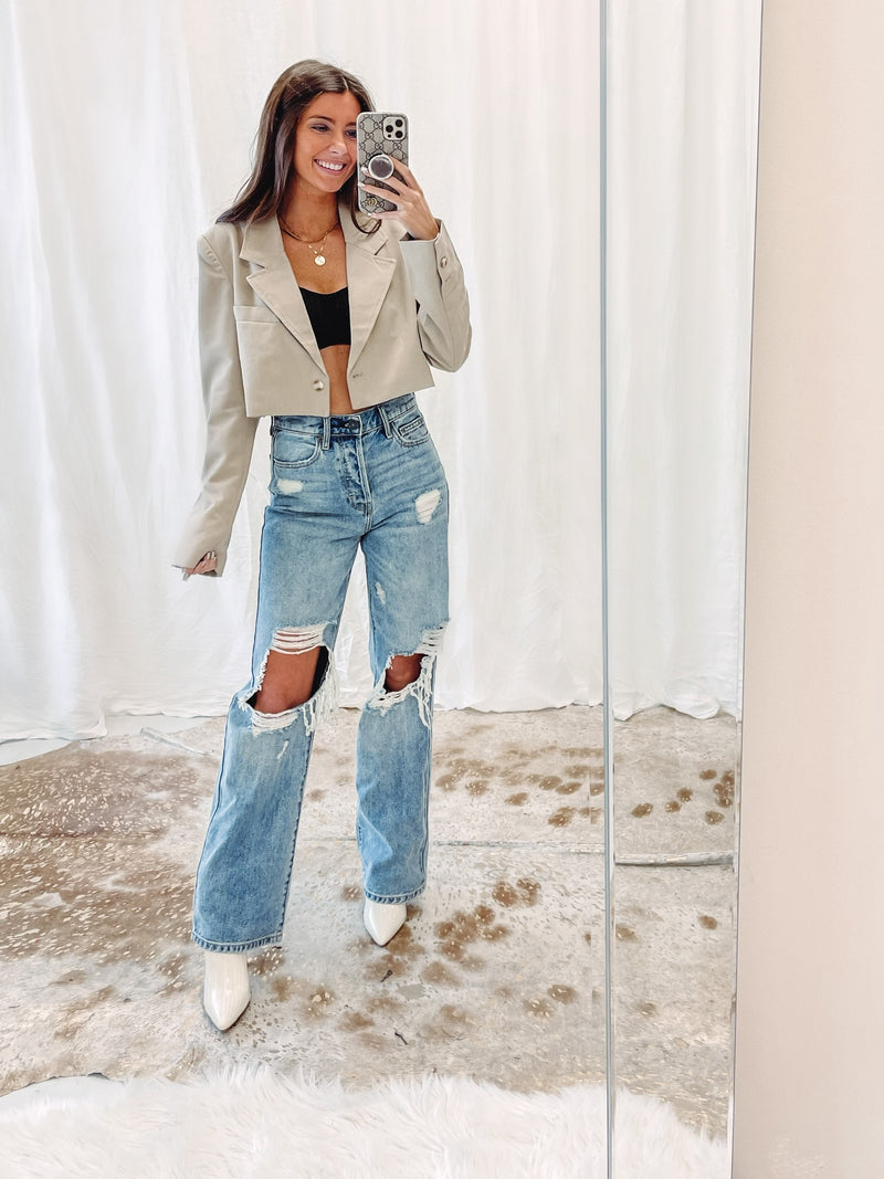 Mandy Cropped Blazer