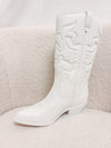 Ryder White Cowboy Boot