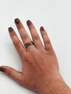 Sterling Silver Rainbow Ring