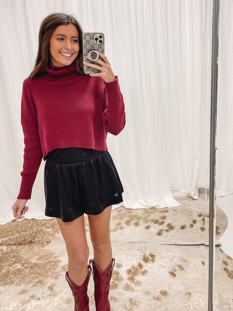 Sydney Sweater - Burgundy