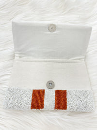 Small Beaded Bee Crossbody + Clutch