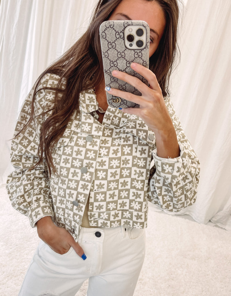 Daisy Printed Jacket