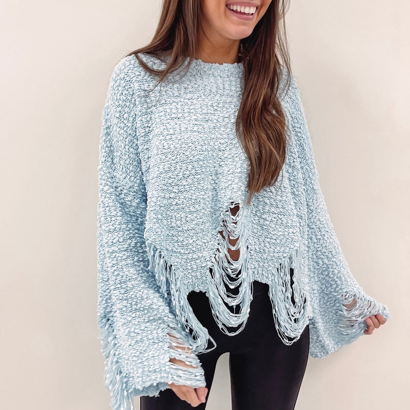 Meagan Distressed Sweater