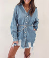 Oversized Denim Shacket