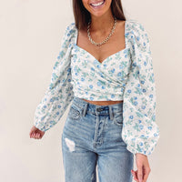 Alana Floral Top