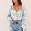 Alana Floral Top