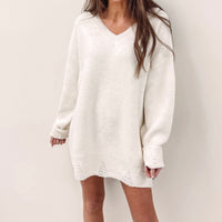 Amanda Sweater Tunic - Cream