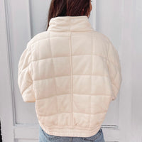 Buttercream Quilted Jacket