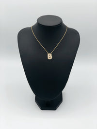 Crystal Initial Necklace