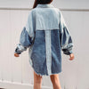 Denim Patch Shacket