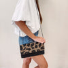 Cheetah Beaded Crossbody/Clutch