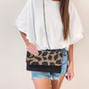 Cheetah Beaded Crossbody/Clutch