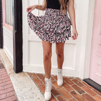 Floral Smocked Skirt