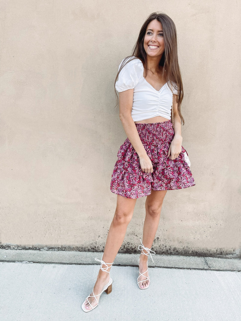 Erika Floral Skirt