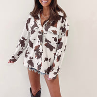 Cowprint Jacket