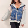 Miranda Quilted Mix Jacket