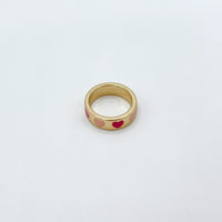 Colorful Heart Ring