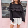 Ruffle Pullover