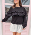 Ruffle Pullover