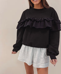 Ruffle Pullover