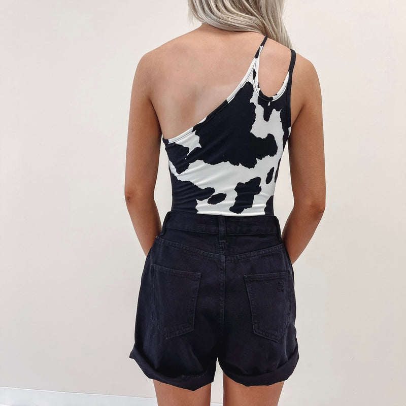 Dallas Cowprint Bodysuit