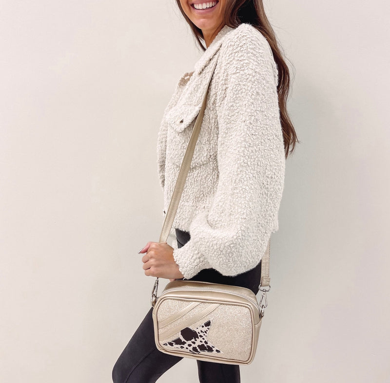 Glitter Star Crossbody