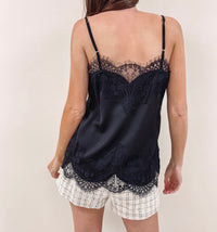 Black Lace Tank