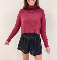 Sydney Sweater - Burgundy