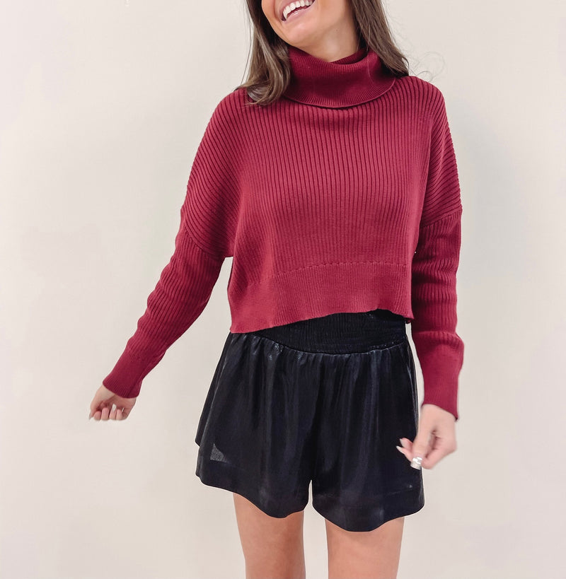 Sydney Sweater - Burgundy